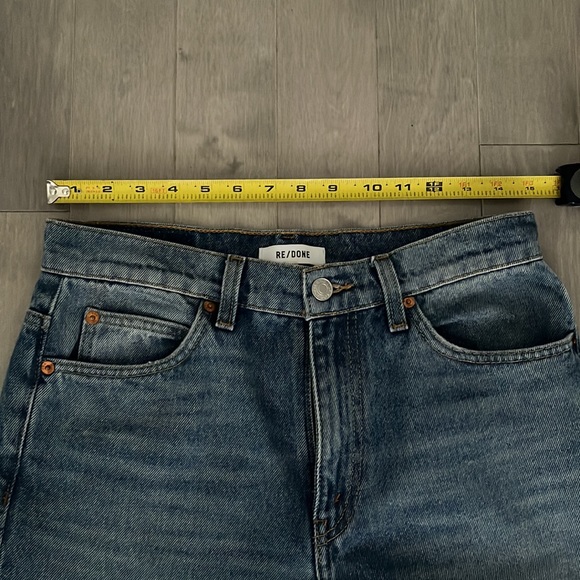 RE/DONE 70s Straight-Leg Jeans Denim 28 - Picture 2 of 4